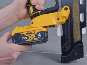 Dewalt Nailer Battery Safety Precaution