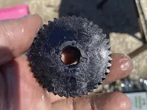 Headlight Motor Gear and Spacers