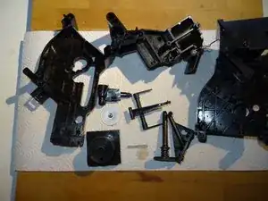 Saeco Vienna Sup 018 brouwunit demonteren.