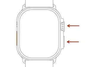 Het geforceerd herstarten van de Apple Watch Ultra