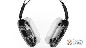 Als je niet alleen <em>door</em> maar ook <em>om</em> de koptelefoon <em>heen</em> wilt kijken, komt Creative Electron je wederom te hulp. Bekijk deze video voor een <em>orbit</em> rondom deze verse AirPods Max.