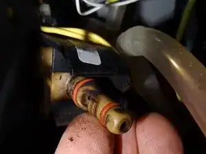 Support ventiel reviseren.