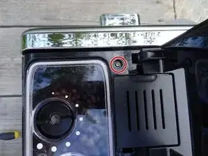 Saeco Exprelia bovenzijde open maken.