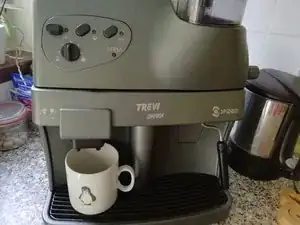 Support ventiel ontkalken.