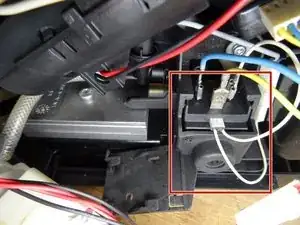 Jura J5 afvoer magneetventiel