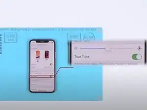Herstellen van True Tone-functies na het vervangen van het scherm van de iPhone XS