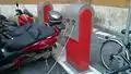 Another type of Charging Station in Rome,Italy - SCAME Plug