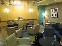 Air Canada lounge at LHR