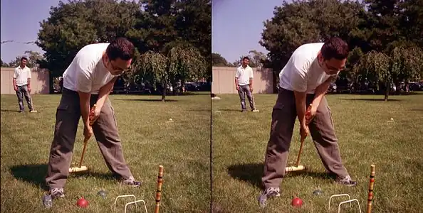 Croquet, Hyde Park, Chicago, USA