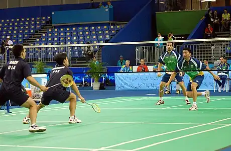 Men's doubles competition - BRA vs. USA - Rio 2007