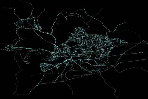 Bedford raw tracklogs, as of June 2006