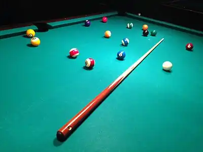 Billiards table