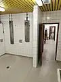 Collective showers located on the Tauberbischofsheim sports hall, available only for customers.