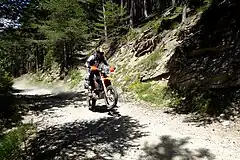 An offroad training