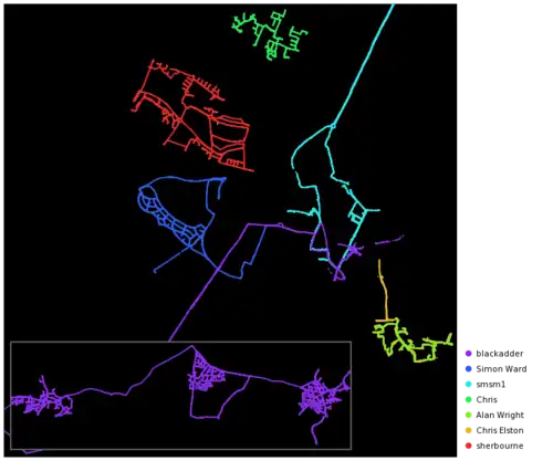 Leicester mapping party render