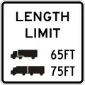United States (California): maxlength:hgv_articulated=65' maxlength:hgv:conditional=75' @ (trailer)