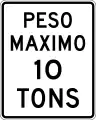 Puerto Rico: maxweight=10 st (especifica la unidad como toneladas cortas)