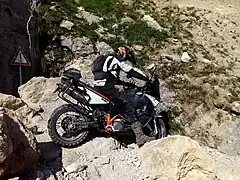 An offroad training