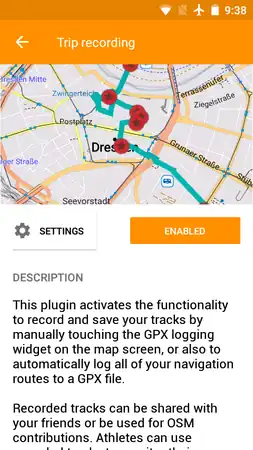 (4) Activate the 'Trip Recording' plugin