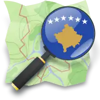 Logo of OSM Kosova.