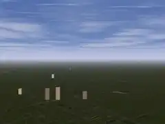 2005 work. Street maps in a flight sim