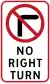 R3-13P NO RIGHT TURN