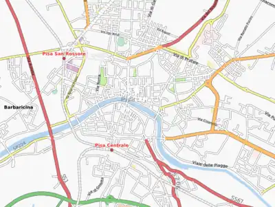Mappa libera di Pisa