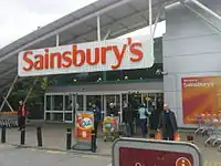 Sainsbury's shopfront