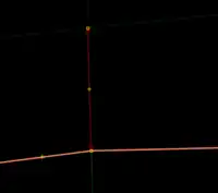 Der falsche Weg in JOSM, beachte die Pfeile (im Zoom modus)