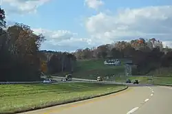 Appalachian Highway (US 50/SR 32) in Carthage Township, Athens County