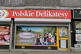 Polish shop in Coventry, England
