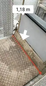 The length of the usable space.