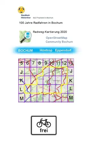 Auszug Atlas Bochum Höntrop, Eppendorf