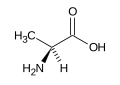 Amminoacido alanina formula.svg