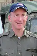 Mitch Daniels at Camp Arifjan, Kuwait, April 16, 2006.jpg