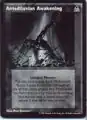 Antediluvian Awakening VTES card. Art by Ron Spencer