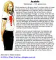 Anatole's bio from the old White Wolf website. Art by Mark Jackson