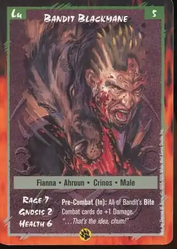 Bandit blackmane crinos