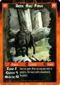 Rage card depicting Bron Mac Fionn in Lupus form.