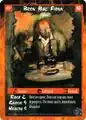 Rage card depicting Bron Mac Fionn in Homid form.