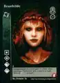 Brunhilde VTES card (Anarchs set). Art by Christopher Shy