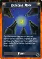 Rage card depicting a crescent moon
