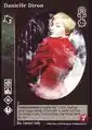 Danielle Diron VTES card (Anarchs set). Art by Lawrence Snelly