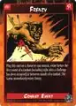 Rage card depicting a frenzy