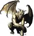 Modern Gargoyle from V20. Art by Mark Jackson