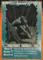 Greyfist Crinos form from the Rage CCG.