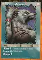 Rage card depicting Grimfang in Crinos form