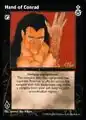 Hand of Conrad VTES card