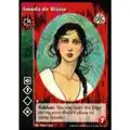 Isouda de Blaise VTES card. Art by Rebecca Guay