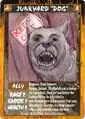 Rage card depicting wolf Bone Gnawer kinfolk